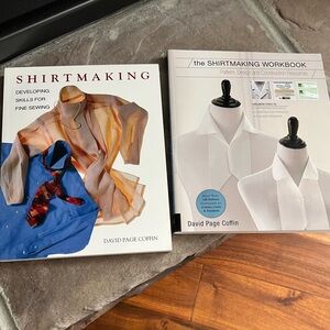 Shirtmaking Books (2) by David Page Coffin